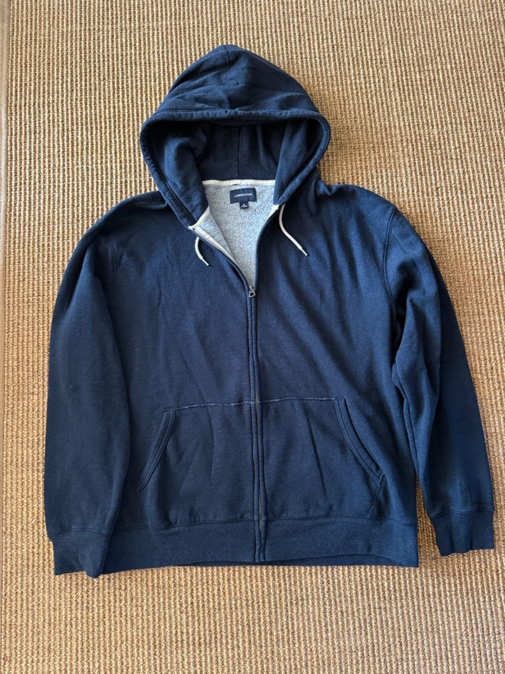 Jcrew Jeans XL Navy Zip-Up Hoodie